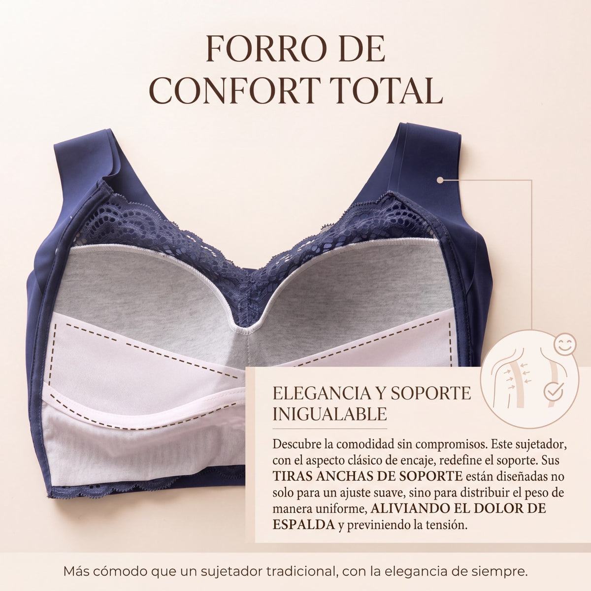 VIBENMAX - Sujetador Comfort